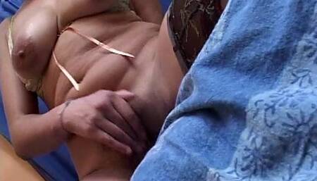 Your neighbor Marlena came to fuck my dick