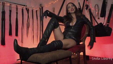 Chastity for Leather - 4k mp4