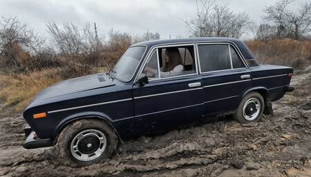 Nastya gets stuck in deep mud and has fun