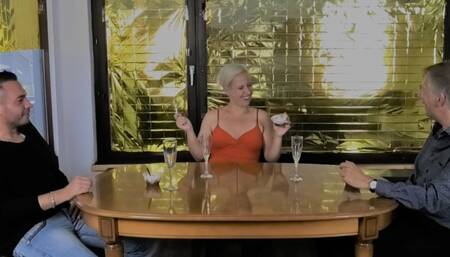 Threesome with Double Creampie - Dreier mit Doppel-Creampie