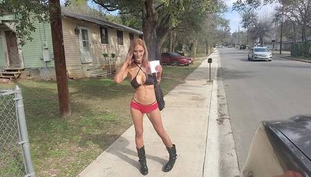 Busted Masturbating in principals yard