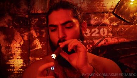 Company Enforcer Punishment Session At The Factory Boiler Room Ft. Cigar Smoking, Discipline, Belt Lashes, +