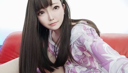 [Not on pornhub and subscribe]I dressed up as a cheerleader and did a standing doggy❤Lower Angle