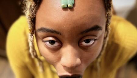 Gagging on that pole for 10 minutes until you bust on my melon’s