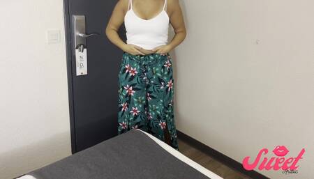 Jasmine masturbating in the hotel room - Sweet Arabic Beurette video