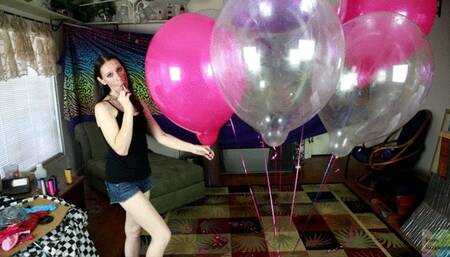 Balloons, Lollipop, and Ceiling Pops with Helium Balloons