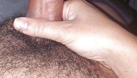 Woke up hornyqnd started to jerkoff until daddy cums Quick shooting sticky thick cum