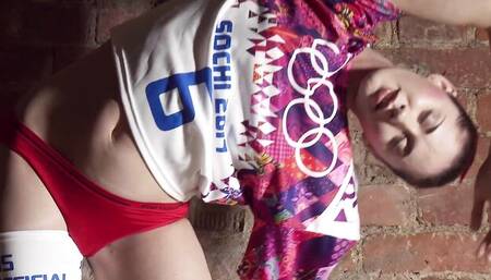 Angelic model's babe video