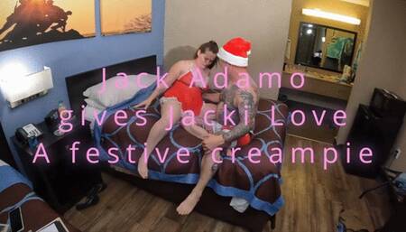 CFNM Tattooed Santa Zaddy Jack Adamo creampies Jacki Love (1080p)
