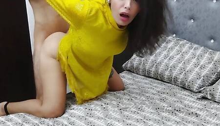 I ASK MY STEPSISTER TO FUCK AS A CONDITION NOT TO ACCUSE HER WITH HER MOTHER