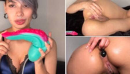 Pendeja Argentina tiene su Primer Experiencia por el Culo (JOI Español) - Meg Vicious