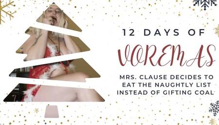 Mrs Clause Eats The Naughty List