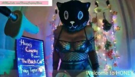 HONEY COSPLAY ROOM- THE BLACK CAT -- PT.1