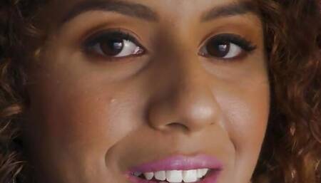 Bigass IR anal babe sucks BBC from ass 2 mouth in bathroom