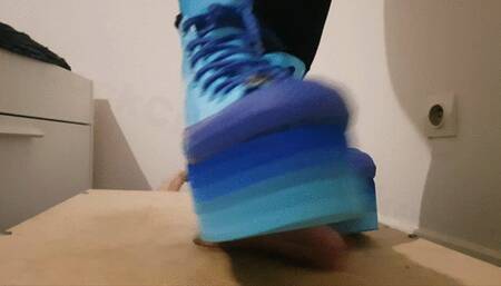 Cock Crush Cum Converse Platform