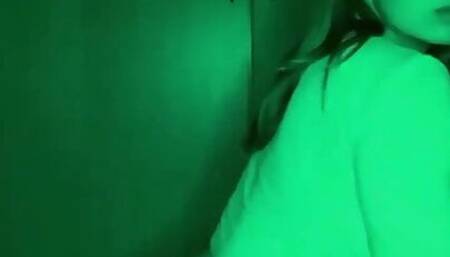 19yo Teen TikToker Twerks LIVE - PUSSY SLIP