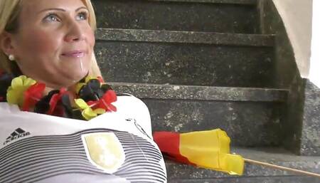 German football fan fuck a fangirl