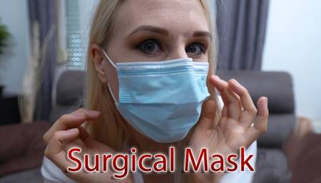Masked Nurse Surgical Mask Tease Exhales