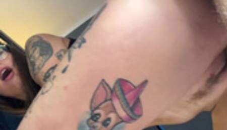 I heard a guy in the hostel jerking off, it me horny so much that I let him fuck me