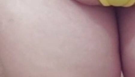 Naughty wife goes to the beach with a micro bikini. She teases her cuckold!