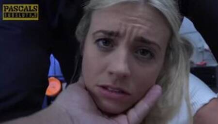 Busty Blonde Alice Wild Dominated Roughly