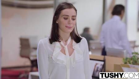 TUSHY Lana Rhoades First Double Penetration