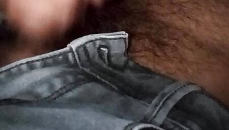 Wanking and cumming on a work break