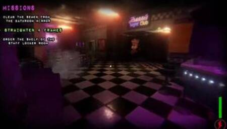 [Gameplay] Fap Night at Frennis,Unlock Golden Sexscene