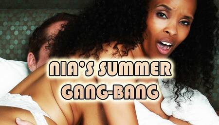 Nia's Summer Gang-Bang