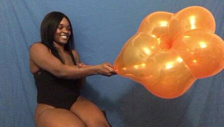 Pump to Pop Flower Balloon