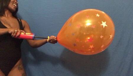 Pump to Pop Star Balloon
