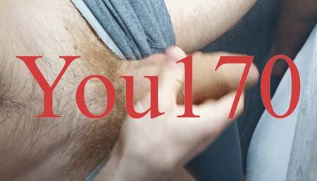 I want to jerk off like this in front of your face and cum in your mouth with my hot cum