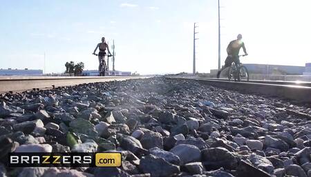 Big TITS in Sports - Tiffany Tyler & Johnny Sins - Cooling