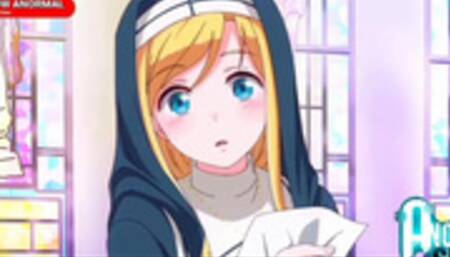 MONJA SEXY ENSEÑA SUS BRAGAS POV