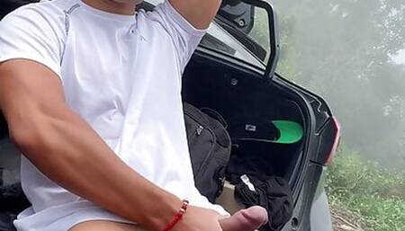 masturbation in the street