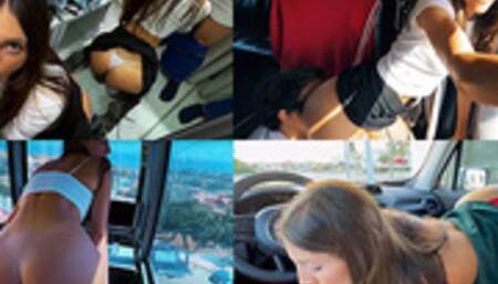 Risky Public Sex Compilation - We Fuck Everywhere