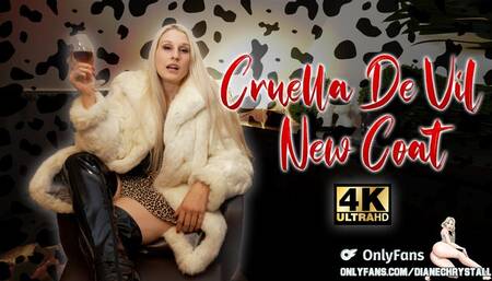 Cruella De Vil 's New Puppy Fur Coat JOI 4K