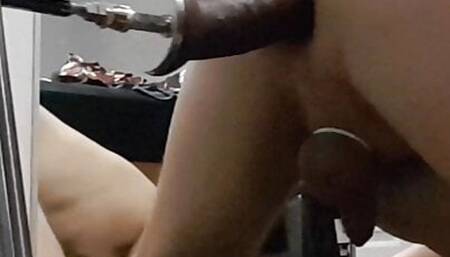 Kinky Cody first time trying BBC dildo