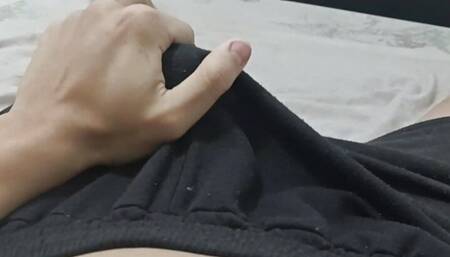 It turns me on to see my stepsister in a short skirt and I fuck her hard until I cum in her ass