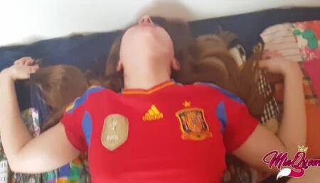 Spaniard Mischievous Nubile helps him to lost his innocence ( Internal Ejaculation )