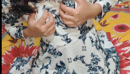 Pinky Rai Bhabhi having her pussy fingered and fucked by her husband.