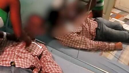 Real Stunning Black  Riding Foreign Tourist's Fat Cock