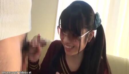 Asian 18yo college girl gives her very first oral job