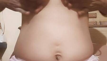 Indian aunty masturbating solo