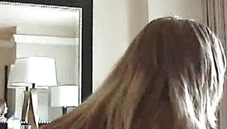 Hotel room is the best place for some hot blowjob action
