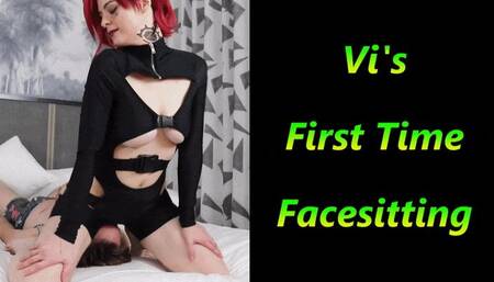 Vi's First Time Facesitting - Jay