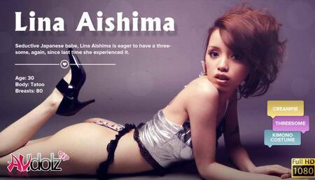 Tattooed up bitch has a hot time getting threesome fucked