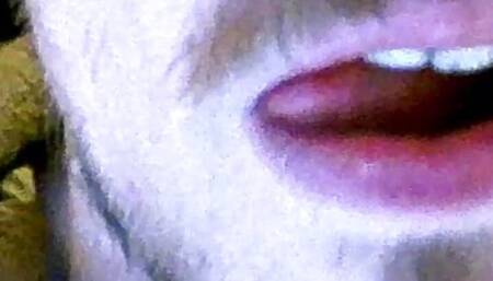 British Lad ASMR Tongue Licking Dirty Talk Compilation