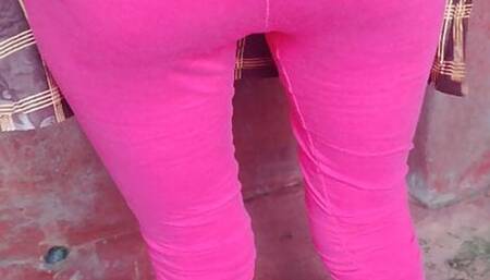 Indian Wife PinkyRai Pissing in the bathroom