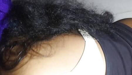 Newly-married Sri Lankan couple I feel like crushing her big boobs and rolling her nipples while sucking her pink lips